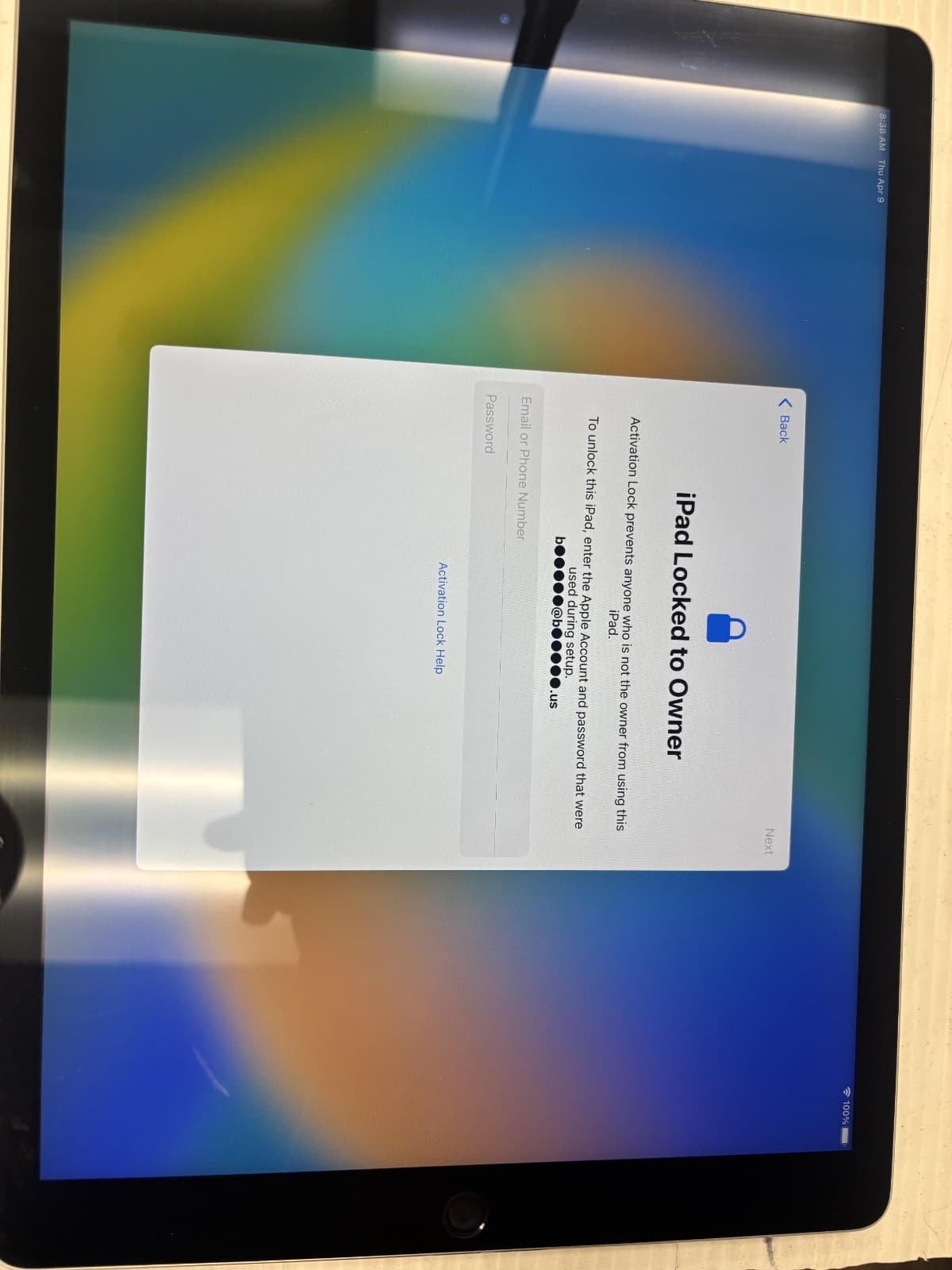 iPad Pro 12.9 1st Gen a1584 READ DESCRIPTION - Thumbnail 4