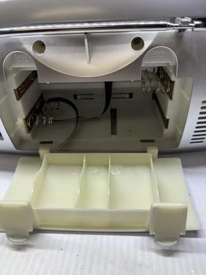 Coby CX-CD248 Portable CD, Cassette, Radio, Digital Sound System Boom Box WORKS - Thumbnail 4