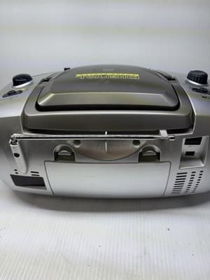 Coby CX-CD248 Portable CD, Cassette, Radio, Digital Sound System Boom Box WORKS - Thumbnail 5