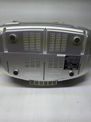 Coby CX-CD248 Portable Stereo Boombox AM FM CD Cassette Fully Tested Working - Thumbnail 8