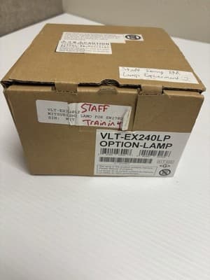 VLT-EX240LP Replacement Lamp W/Housing for MITSUBISHI ES200,EW270U,GS-326,GW-375 - Image 1