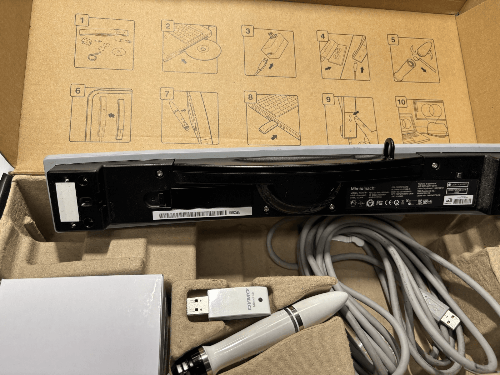 Dymo Mimio Teach Hub Bar Interactive Whiteboard System Hub Bar Pointing - Thumbnail 2