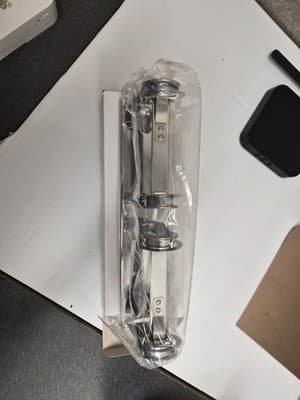 NEW IN BOX- ASI DOUBLE ROLL TOILET TISSUE DISPENSER CHROME METAL 10-0715 - Image 1