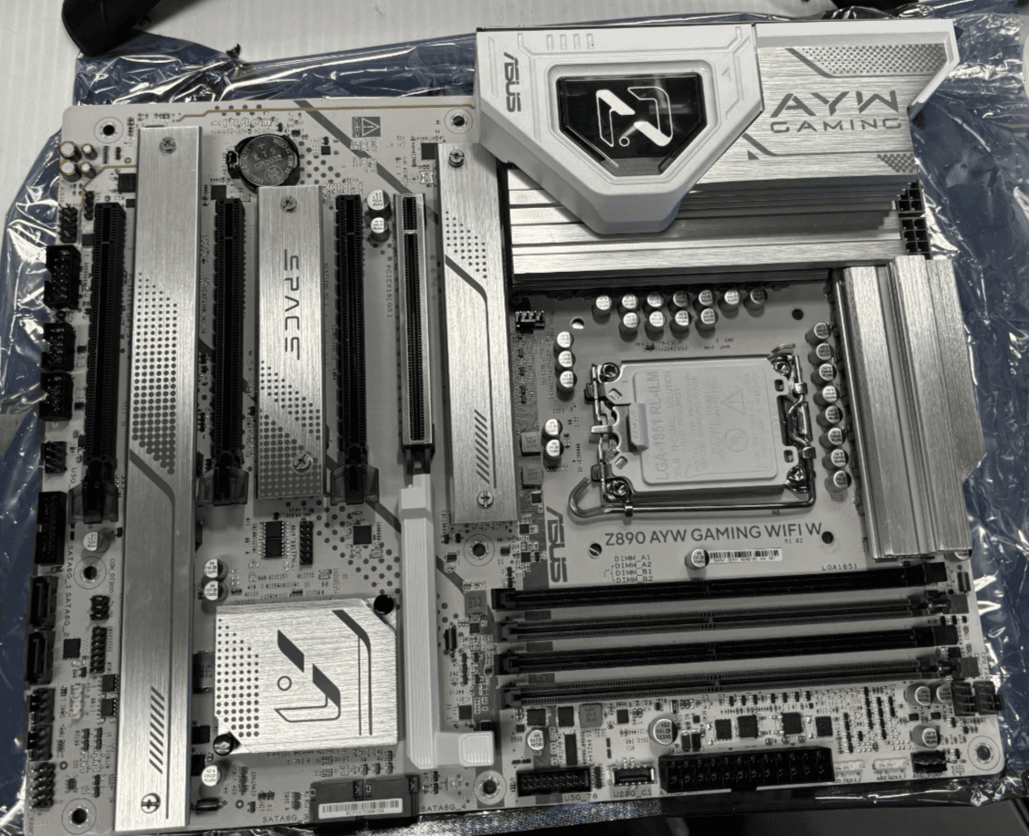 ASUS Z890 AYW GAMING WIFI DDR5 Motherboard tested and working free shipping - Image 1