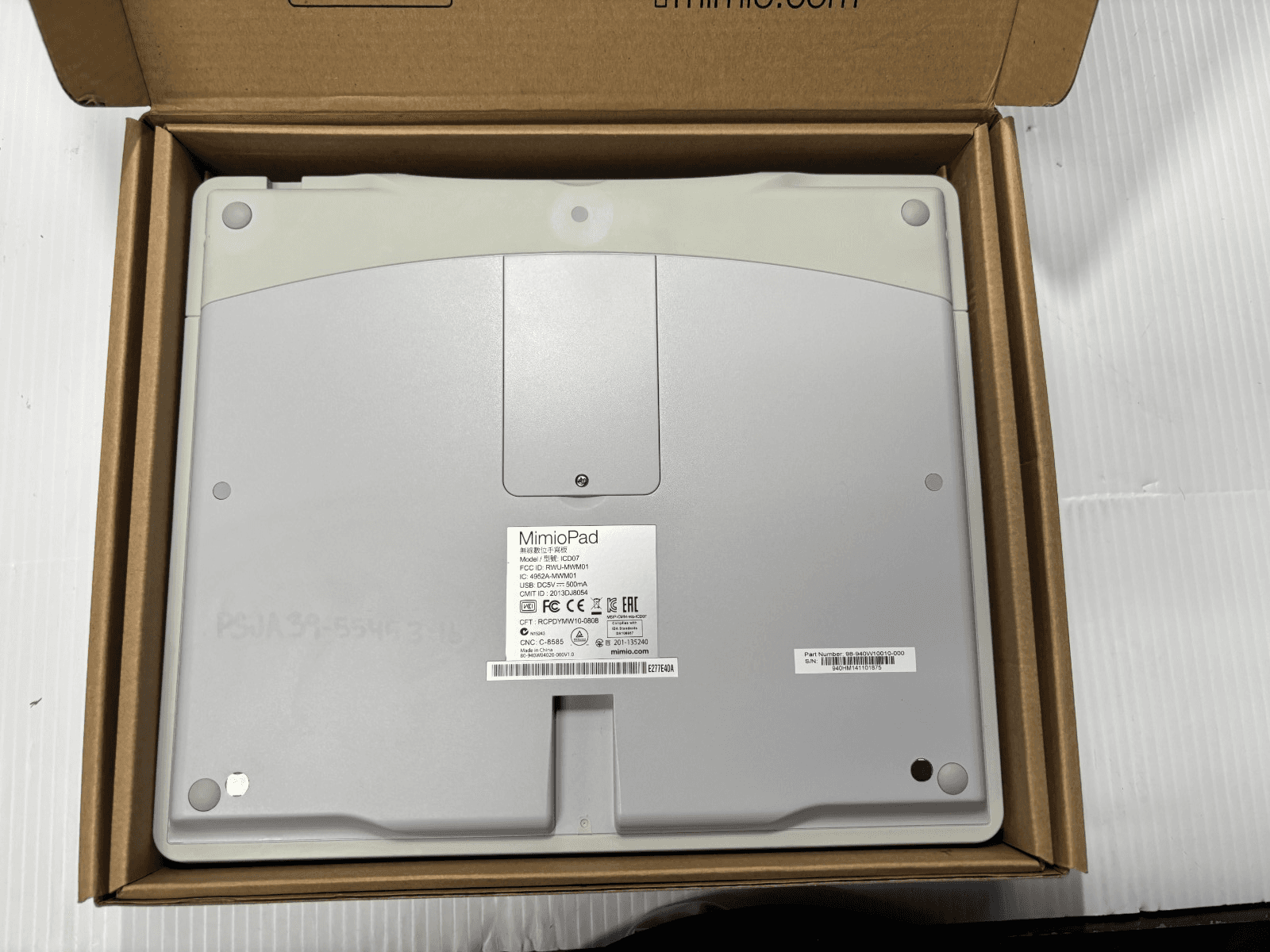 Mimio Pad Icd07 Wireless Interactive Graphic Pen Tablet With Cable And Pen - Thumbnail 3