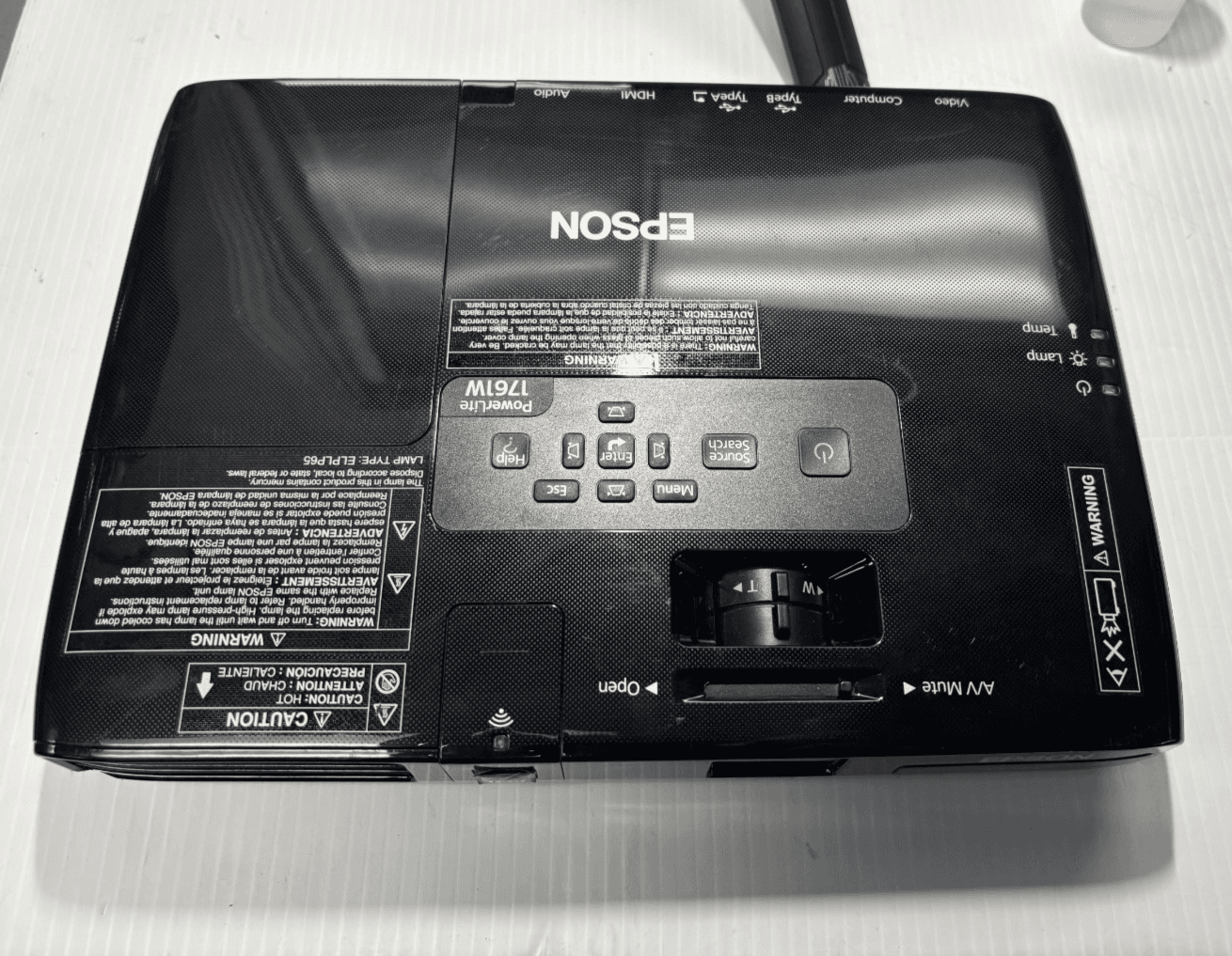 Epson LCD Digital Projector Model H478A - Image 1