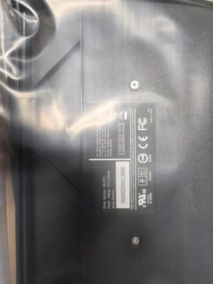 KB-2971 PS/2 Keyboard - Vintage - Black - Tested - Thumbnail 2