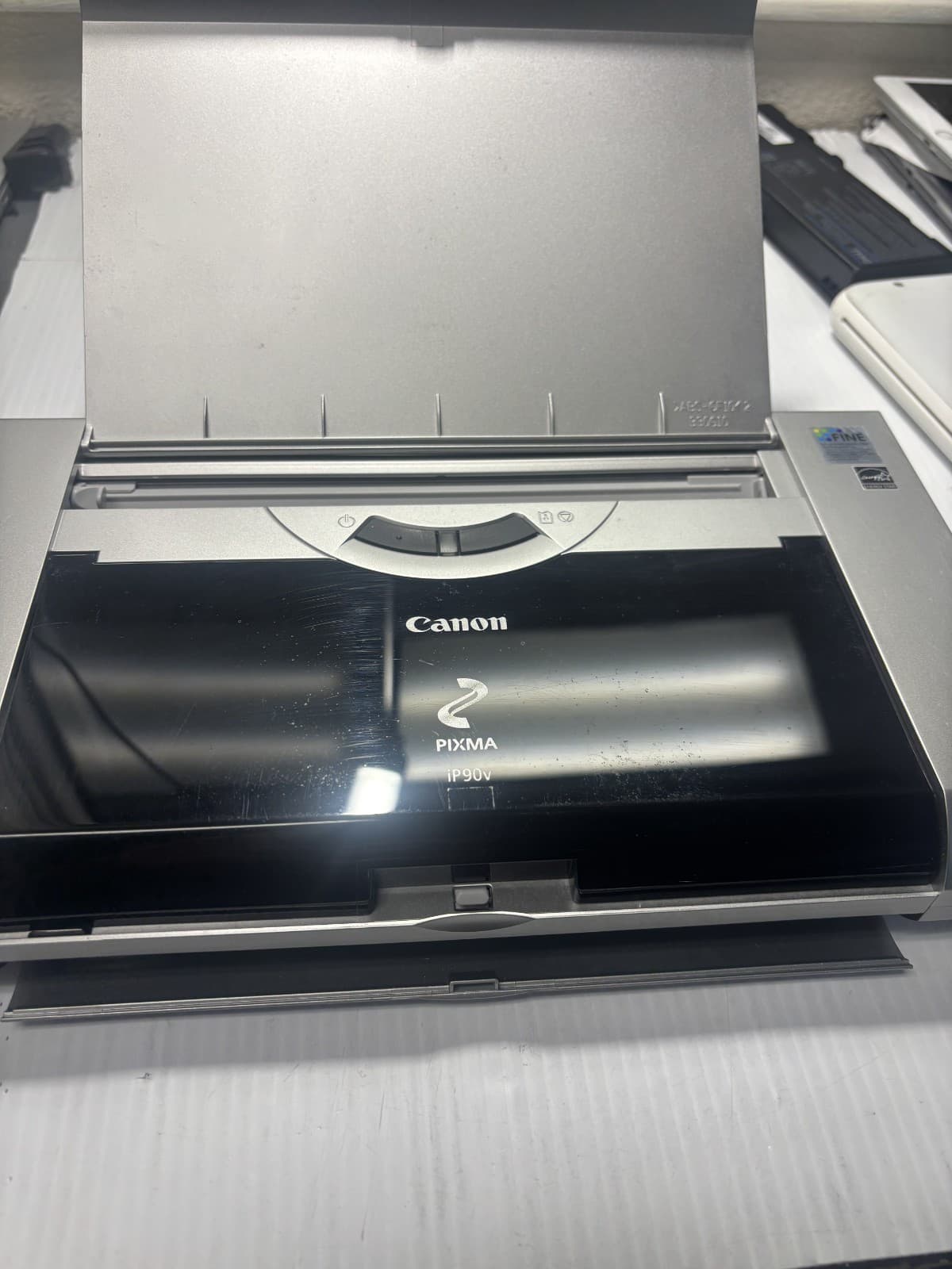 Canon Pixma iP90v w/power cord and extra ink c description - Thumbnail 2