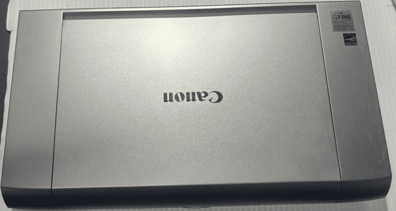 Canon Pixma iP90v w/power cord and extra ink c description - Image 1