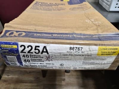 Square D QO140M225 Load Center QO 225A 120/240V 1Ph 40SP NEMA-1 - Thumbnail 2