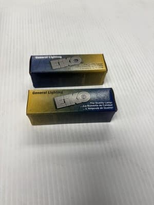 2x Eiko DYS 36V 400W Halogen AV/Photo Lamp Bulb - Image 1