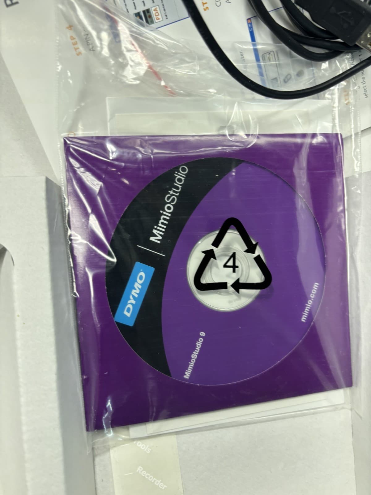 Dymo Mimio Pad RCK-M01 Wireless Interactive Graphic Pen Tablet no dongle - Thumbnail 4