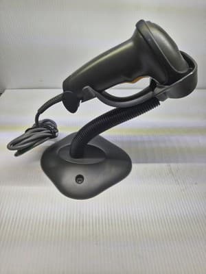 Symbol LS2208 Laser USB Barcode Scanner LS2208-SR20007R w/ Cable and Stand - Image 1
