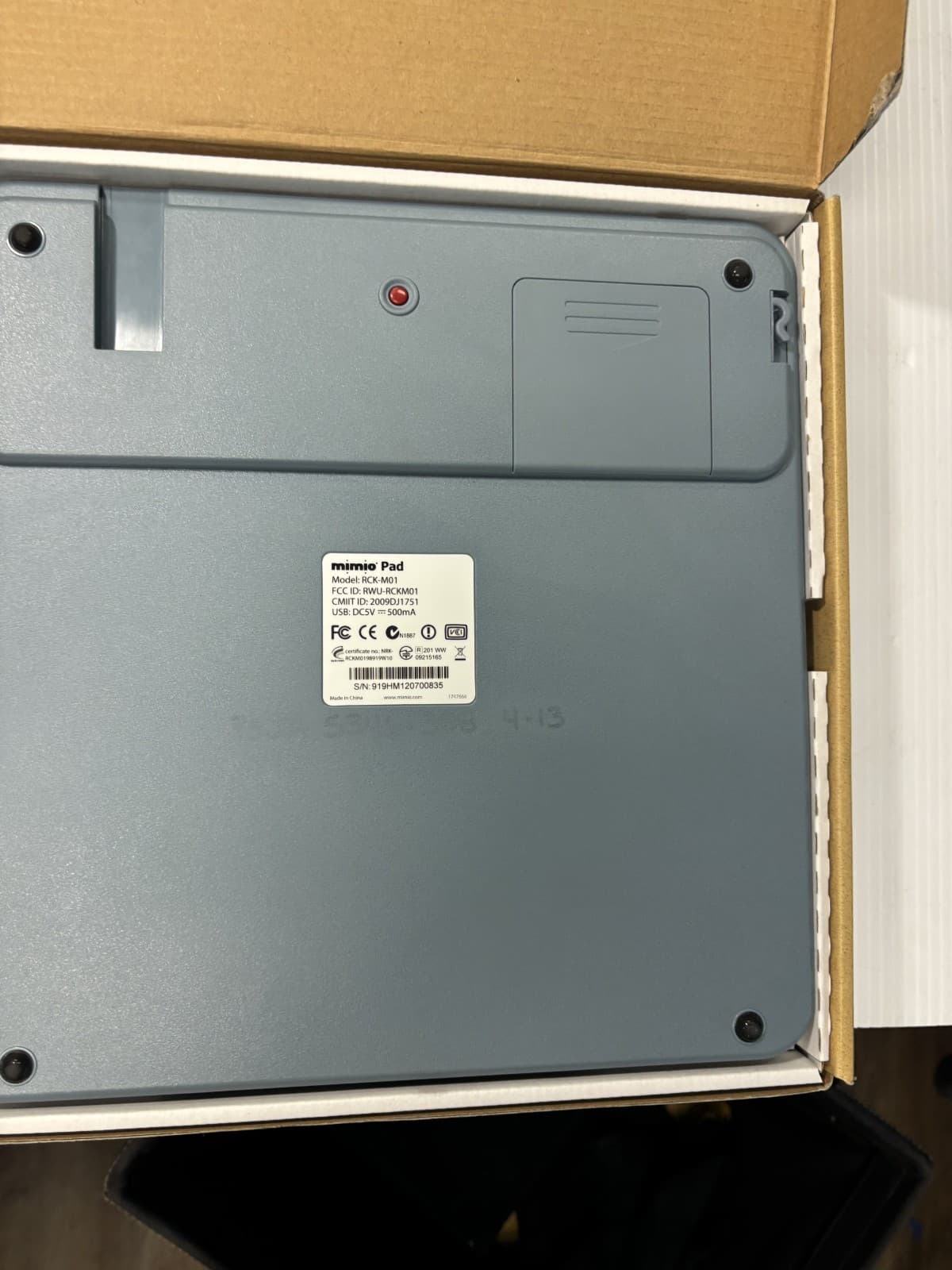 Dymo Mimio Pad RCK-M01 Wireless Interactive Graphic Pen Tablet no dongle - Thumbnail 2