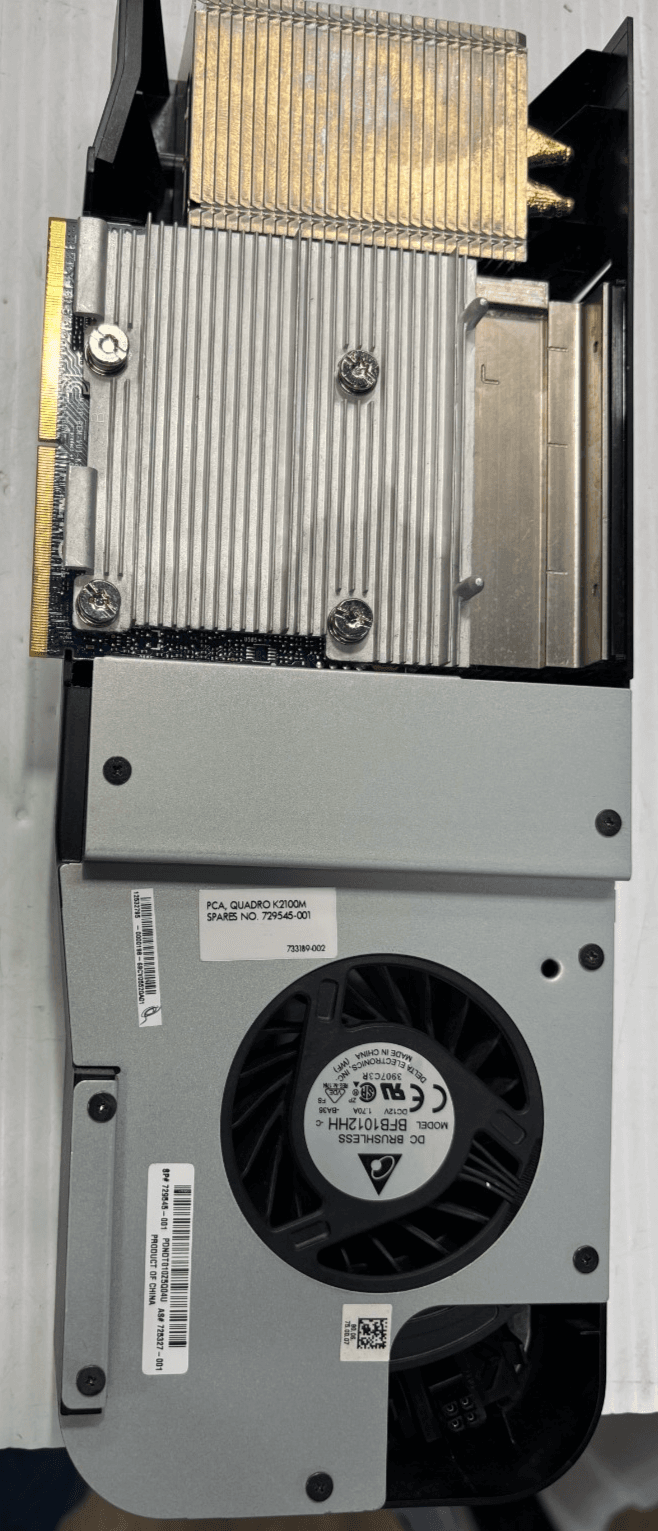 729545-001 HP Quadro K2100M 2GB MXM Graphic Card for Z1 Workstation - Thumbnail 4