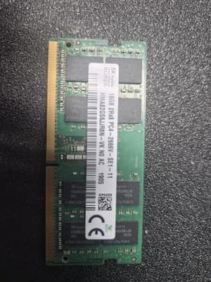 SK Hynix 16GB 2Rx8 PC4-2666V DDR4 SODIMM Laptop Memory RAM For Laptops - Image 1