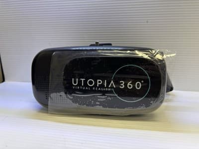 Utopia 360 Virtual Reality 3D Headset + Bluetooth Controller In Box - Thumbnail 2