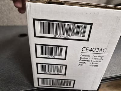 Genuine HP Laserjet CE403AC Magenta Toner Cartridge M551 - Thumbnail 3