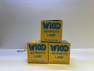 LIGHT BULB LAMP WIKO ENX 82 VOLTS 360 WATTS AV PHOTO LOT OF 3 - Image 1