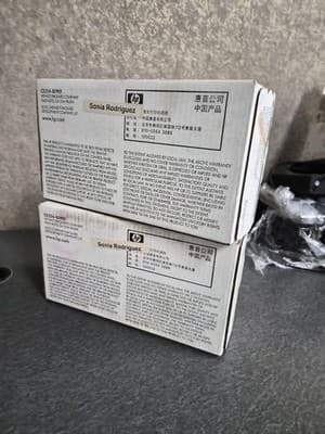 Lot x 2 Genuine HP CE254A Toner Collection Unit for CP3525 Color LaserJet NEW - Thumbnail 3