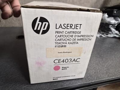 Genuine HP Laserjet CE403AC Magenta Toner Cartridge M551 - Thumbnail 5
