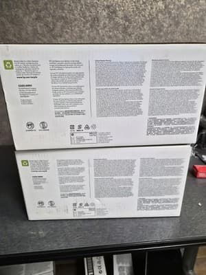 Lot of 2 New Sealed Genuine OEM HP CE402A Yellow Toner 507A LaserJet MFP M575 - Thumbnail 3