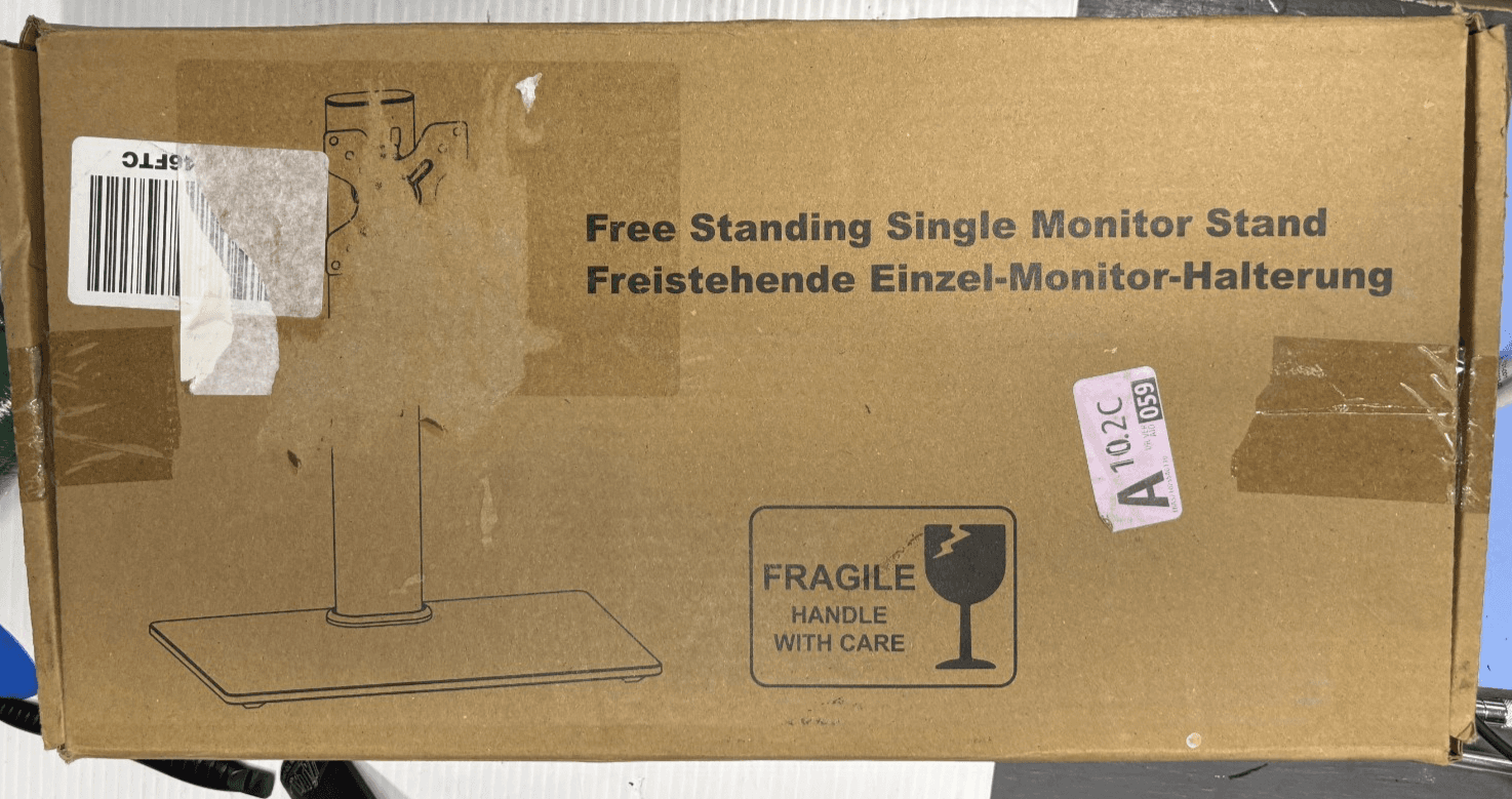 Single Monitor Stand Mount new open box - Image 1