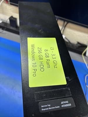 Dell Optiplex 9020 Micro Core i3 8GB RAM 256GB HDD Windows 11 Pro - Thumbnail 2