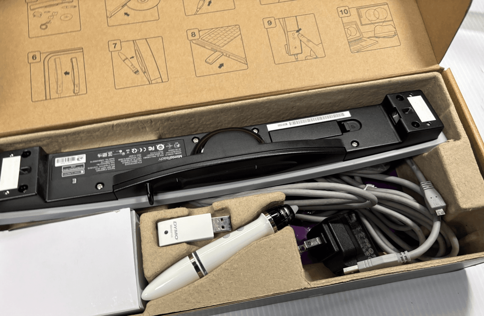 Dymo Mimio Teach ICD02-01 Hub Bar Interactive Whiteboard System Pointing IN BOX - Thumbnail 2