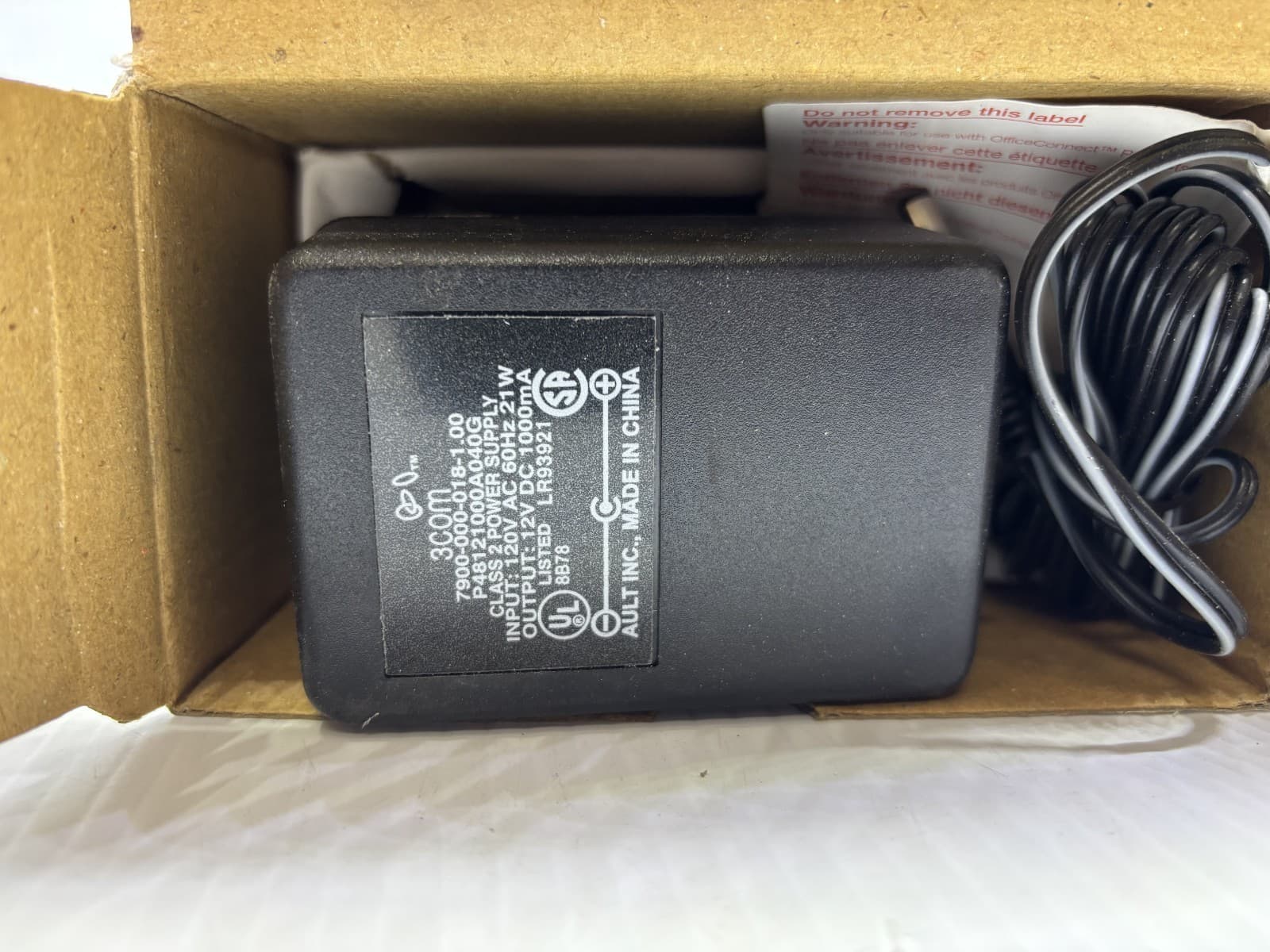 3Com 1675-010-000-2.00 Office Connect Dual Speed Hub 8 Port W/ POWER CORD - Thumbnail 6