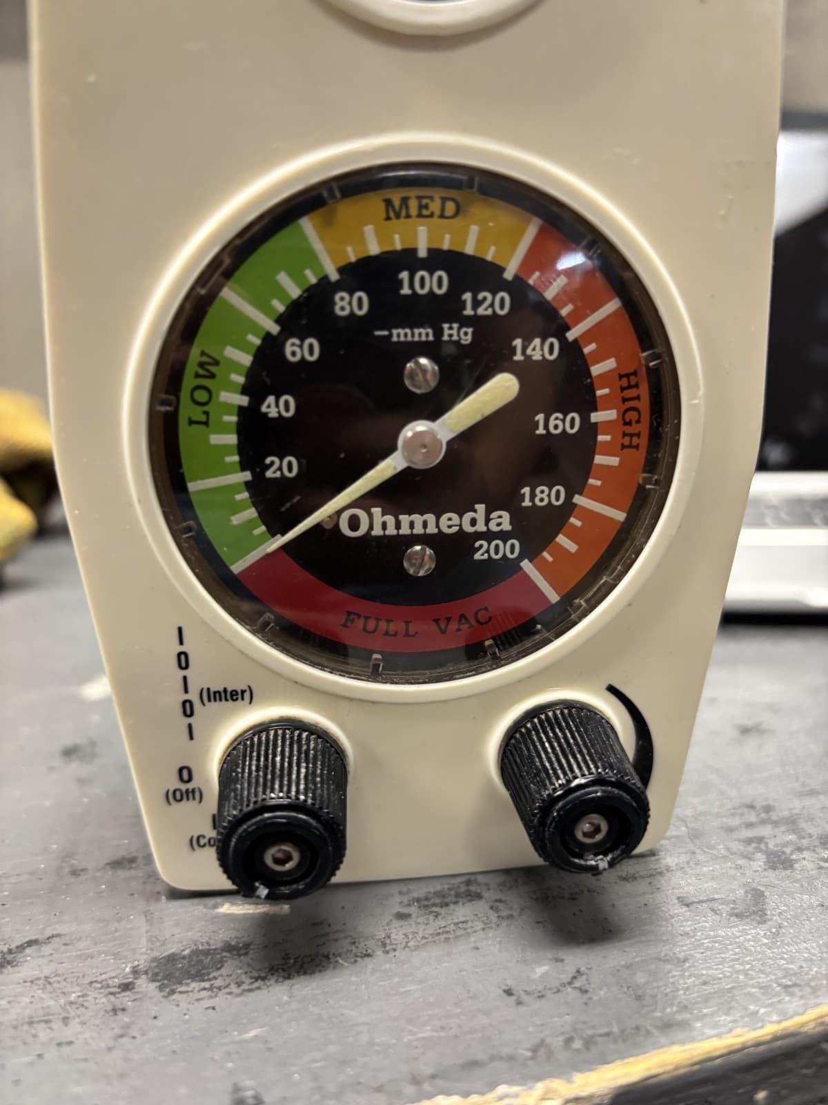 Ohmeda Intermittent Suction Unit - Thumbnail 2