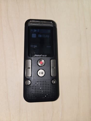 Philips DVT2510 VoiceTracer 2 Mic Stereo Audio Recorder 8gb + 2gb SD & BATTERIES - Thumbnail 2