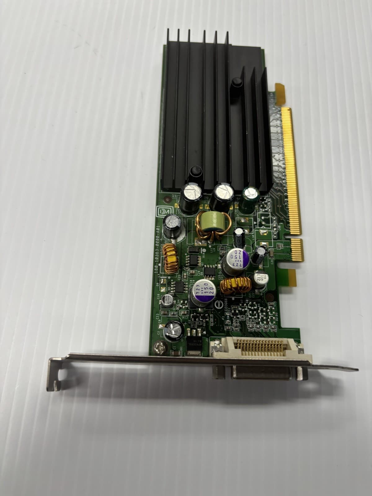 NVIDIA P383 180-10383-0C00-A01 Graphics Card PCI-e DMS-59 128MB - Image 1