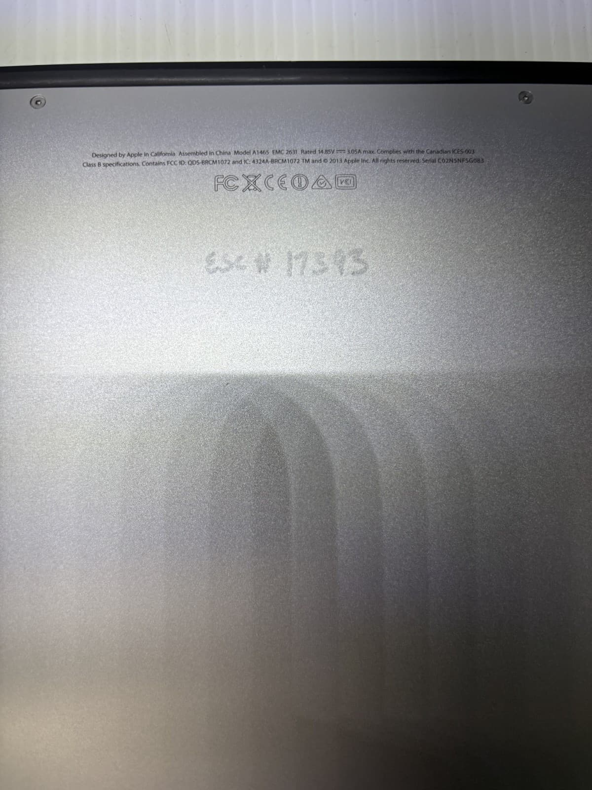 APPLE MACBOOK AIR Model A1465-EMC2631 For Parts N/Working - Thumbnail 7