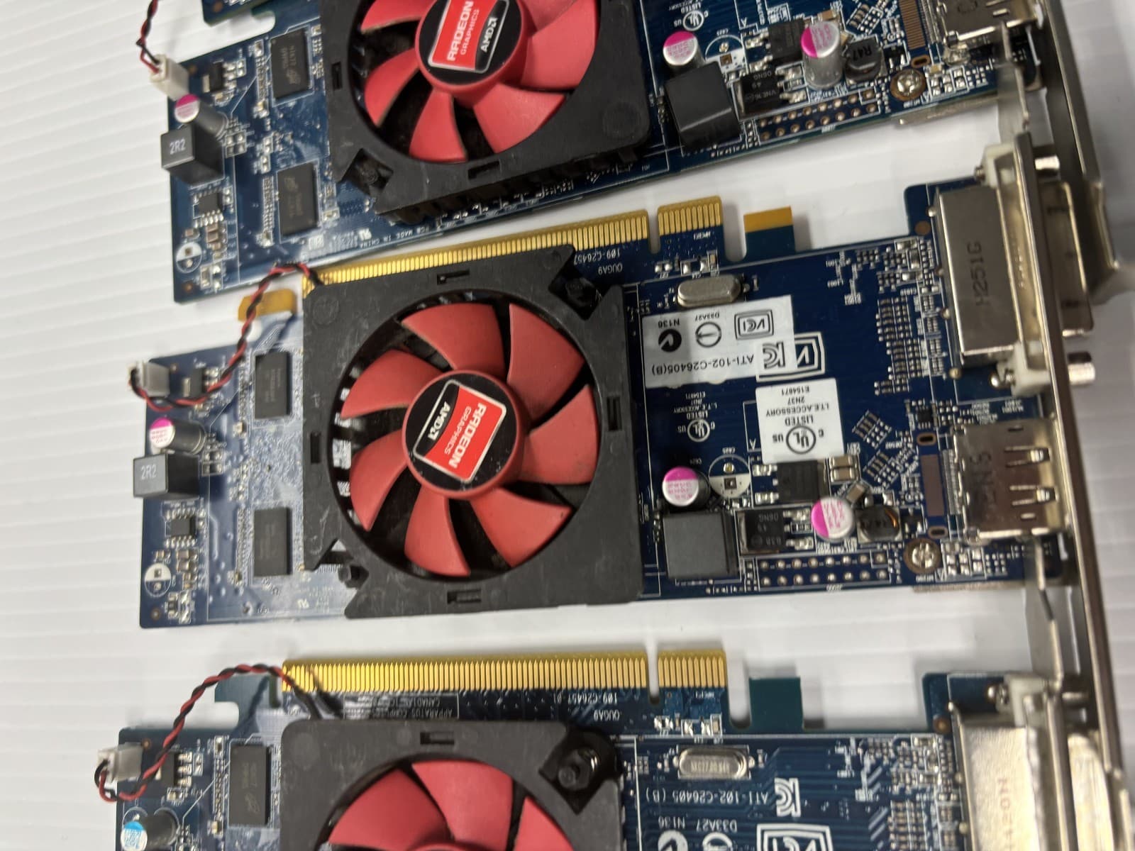 AMD Radeon HD 6450 1GB Video Card C264 DVI+DP lot of 5 - Thumbnail 7