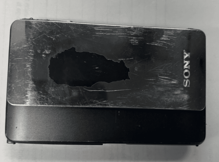 Sony Cyber-shot DSC-TX5 exmor r waterproof for parts - Image 1