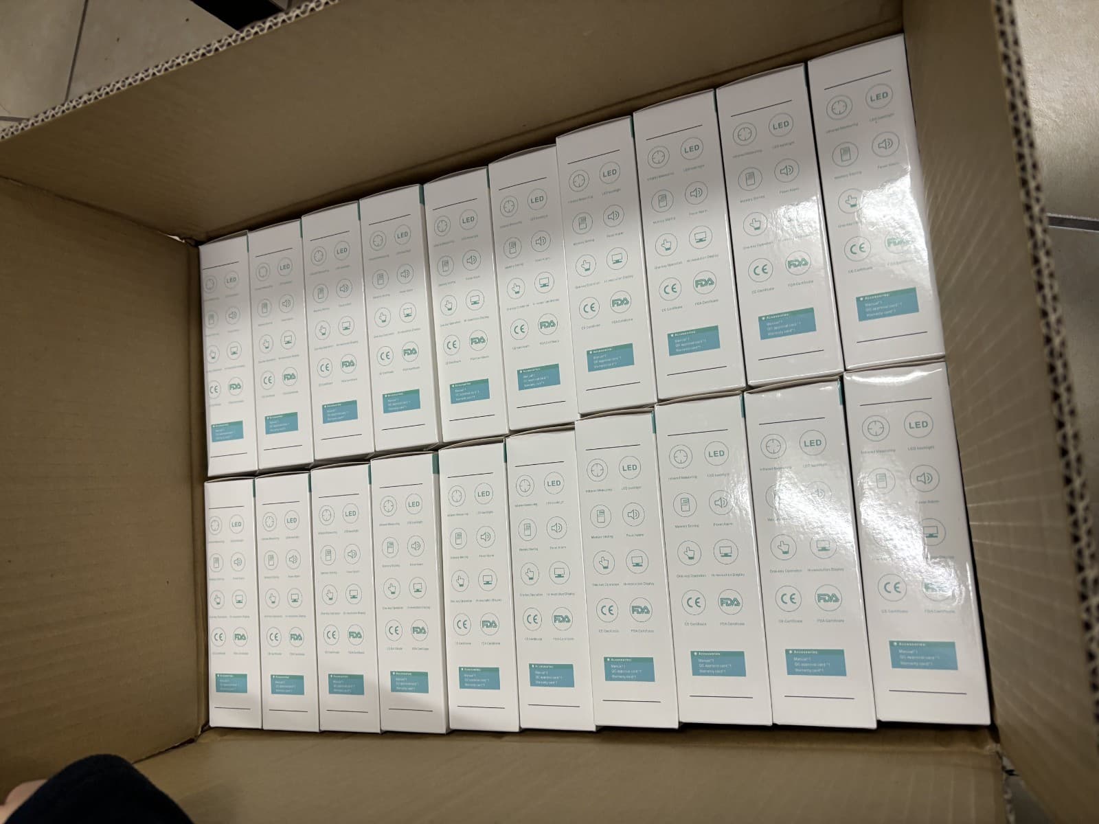 40 New Non-Contact Infrared Digital Thermometers – Forehead & Body Temperature - Thumbnail 9