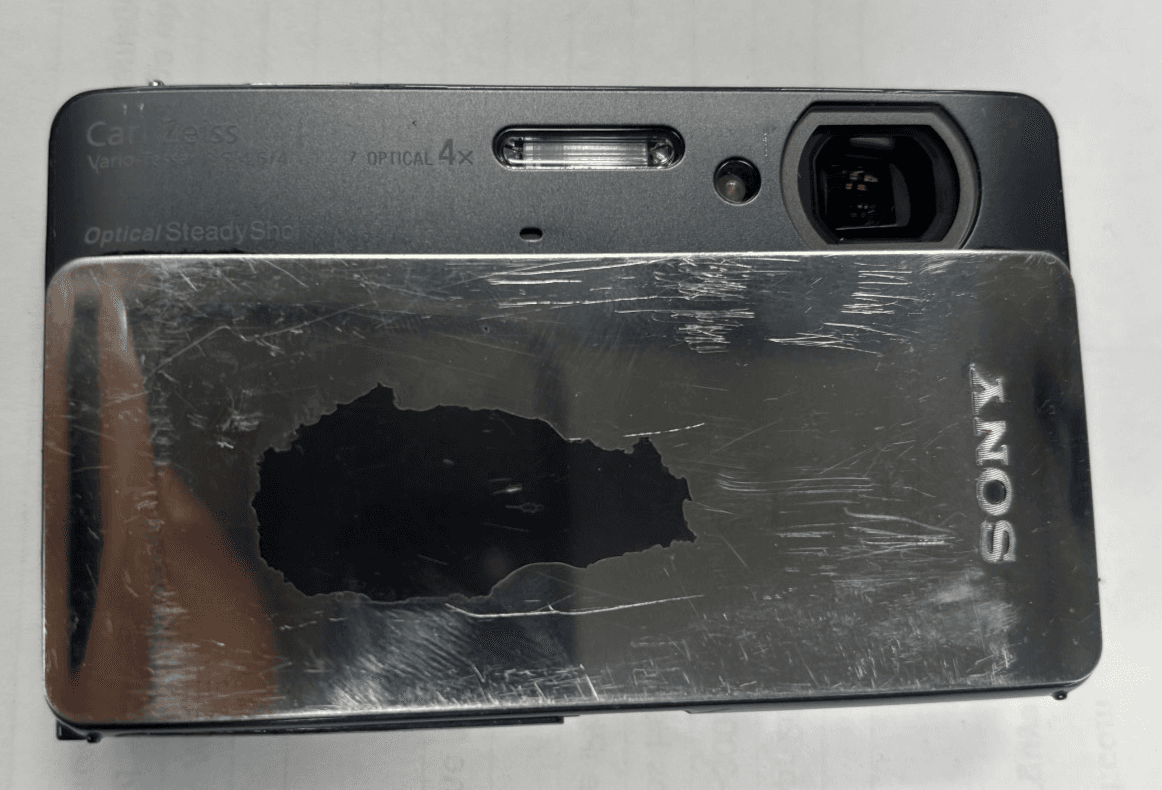 Sony Cyber-shot DSC-TX5 exmor r waterproof for parts - Thumbnail 2