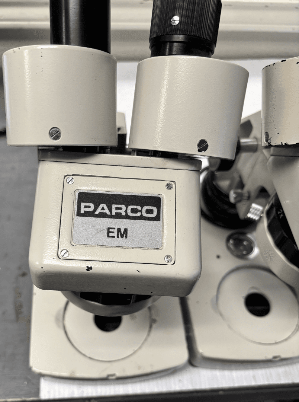 LOT OF 4 MICROSCOPE PARCO EM UNTESTED SOLD AS-IS - Thumbnail 2