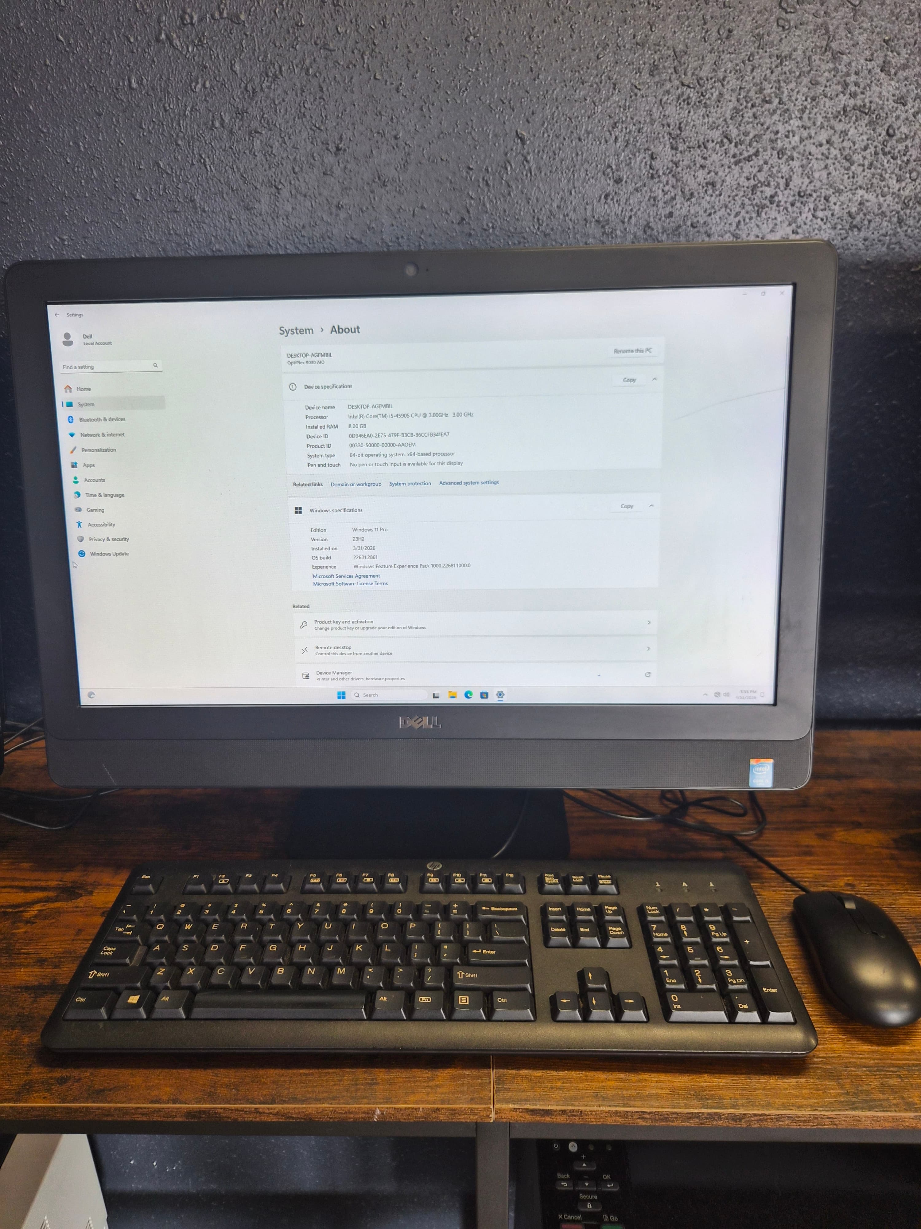 Dell Optiplex 9030 AIO Computer - Thumbnail 2
