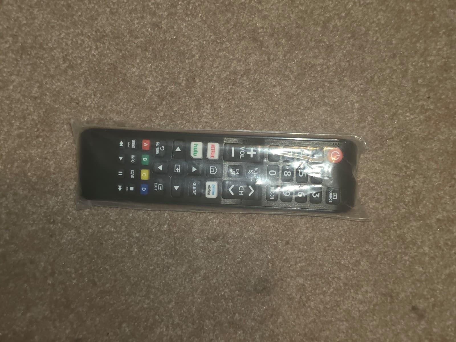Remote Control BN59-01315A Replace for Samsung Smart LED 4K TV Hulu Netflix - Thumbnail 2