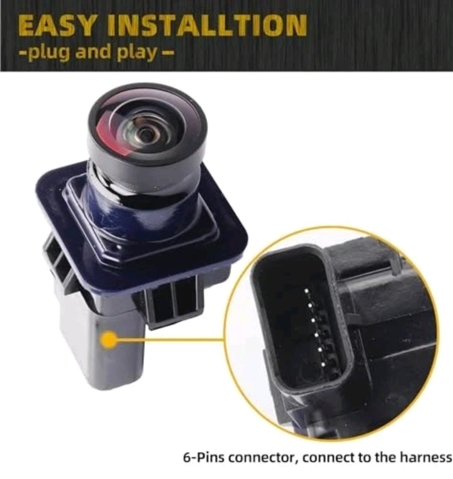 Backup Camera for Ford F150 2010-2014, Mustang 2015-2020, Lincoln MKC 2015-2019 - Thumbnail 5