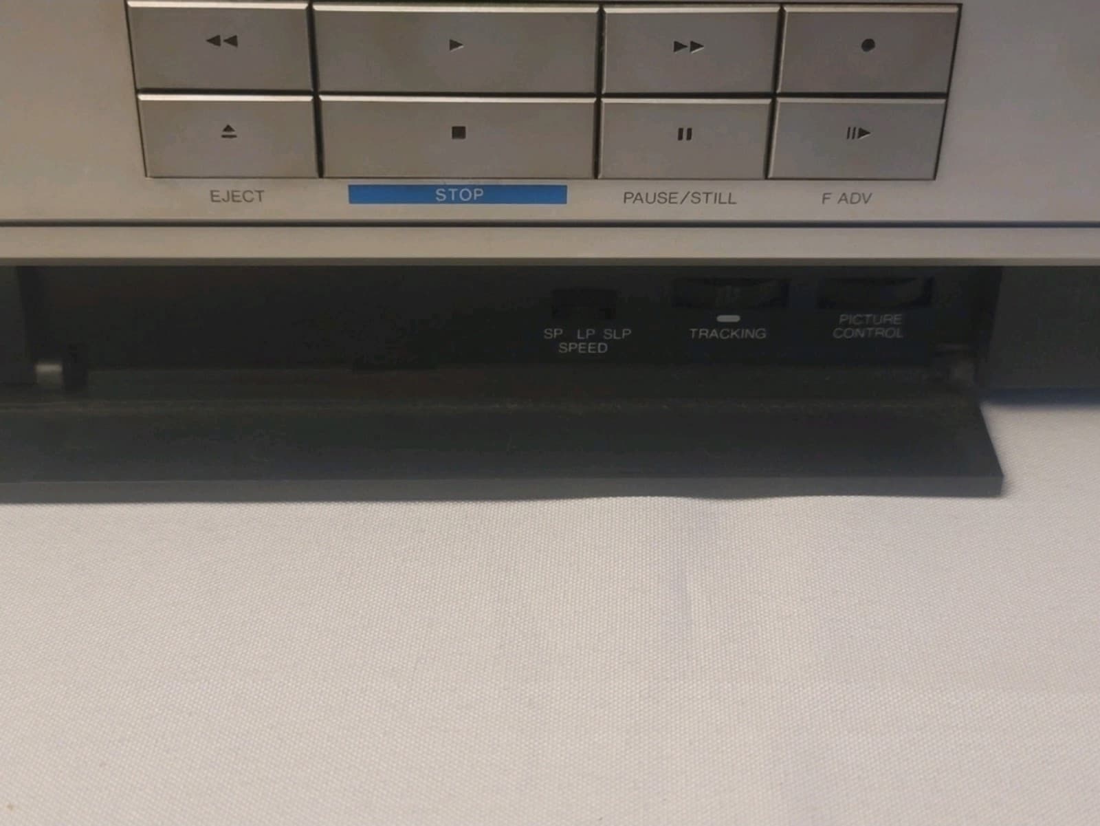 Vintage Panasonic video cassette recorder PV-1520-k with remote and manual - Thumbnail 6
