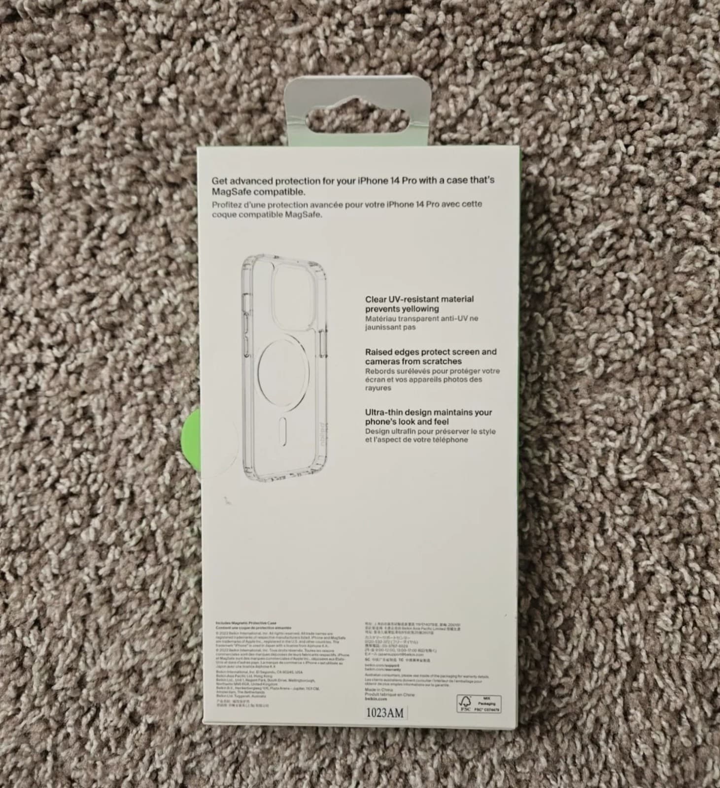 Belkin Magnetic Protective Apple 14 Phone Case - Thumbnail 3