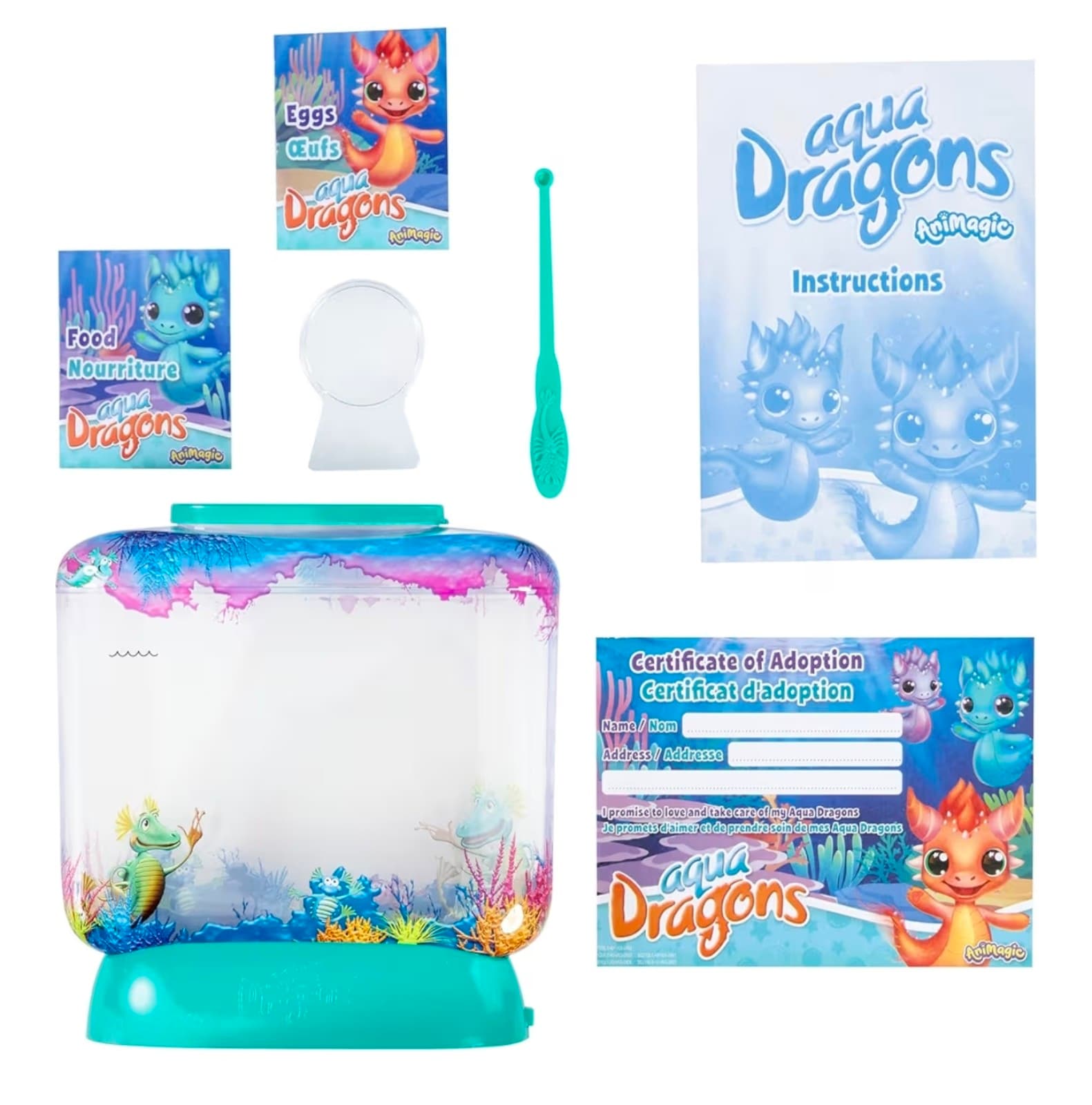 Aqua Dragons Light-Up Deep Sea Habitat - Build an Aquatic Ecosystem - Thumbnail 5