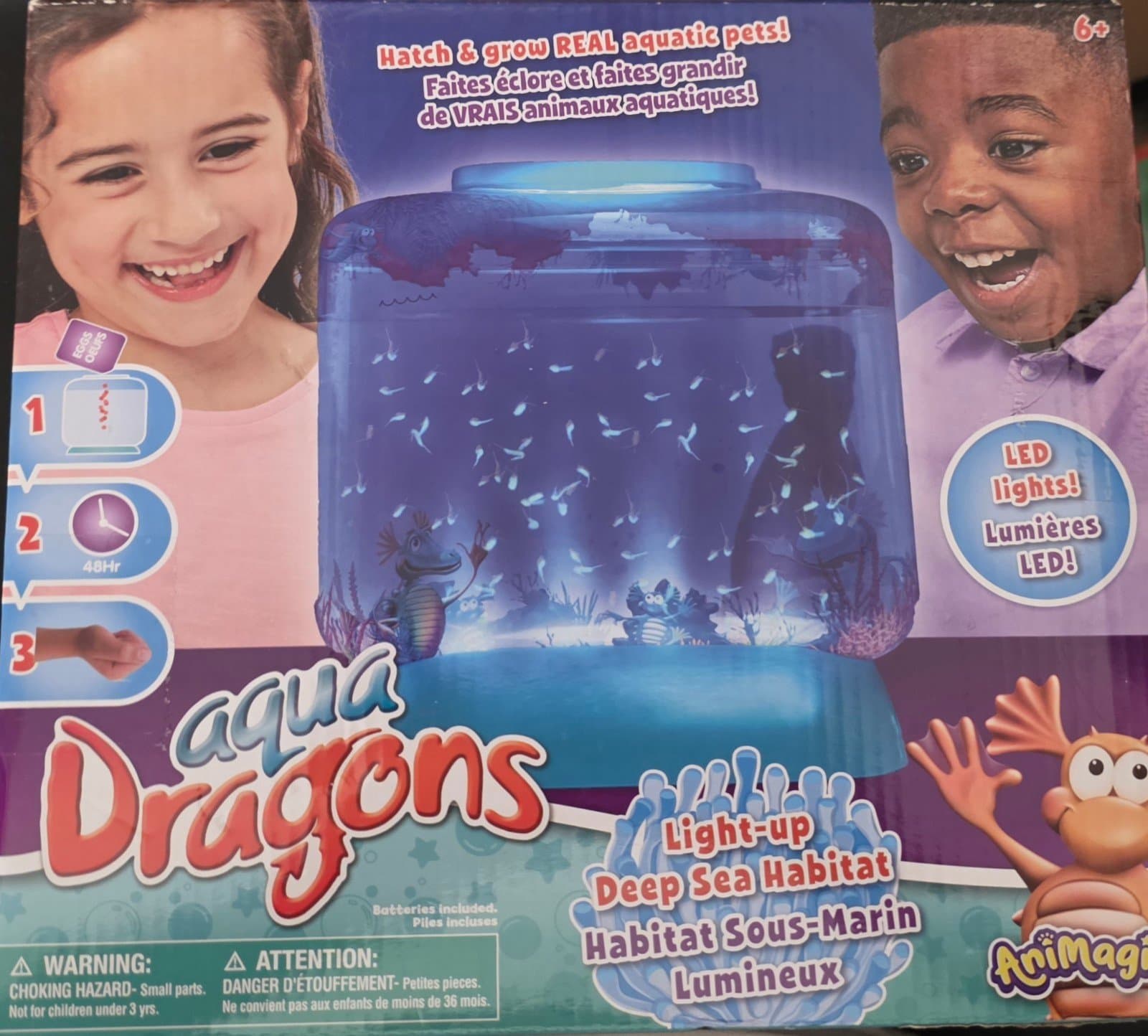 Aqua Dragons Light-Up Deep Sea Habitat - Build an Aquatic Ecosystem - Image 1