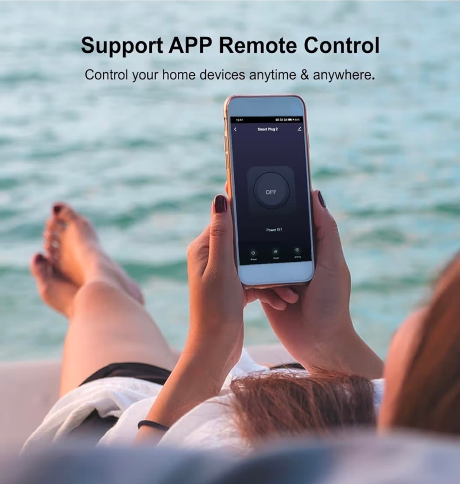 Smart Plug, WiFi Plugs Work with Alexa & Google Assistant, Smart Outlet - Thumbnail 4