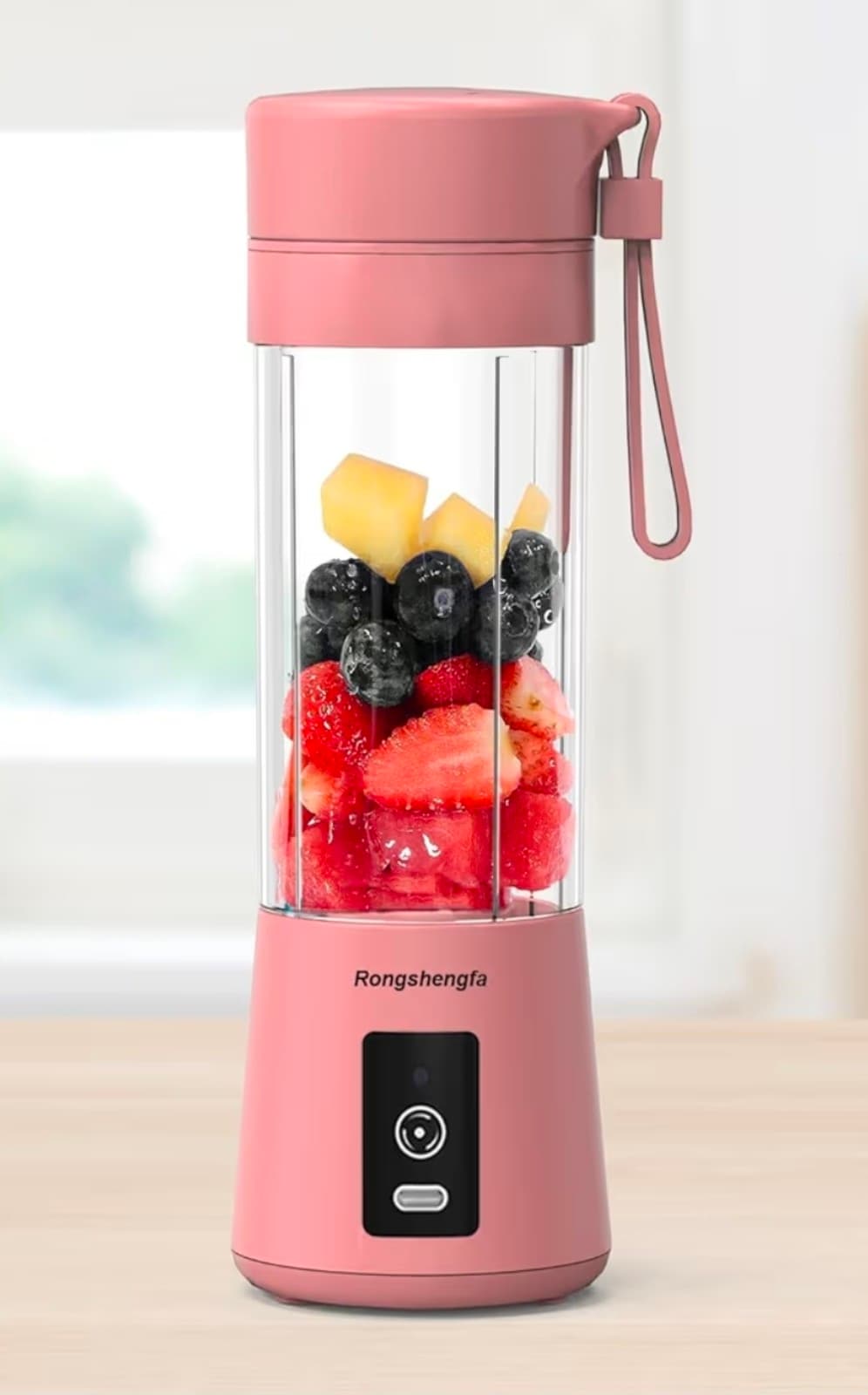 Portable Blender, Mini Pink Personal Blender Rechargeable! - Image 1