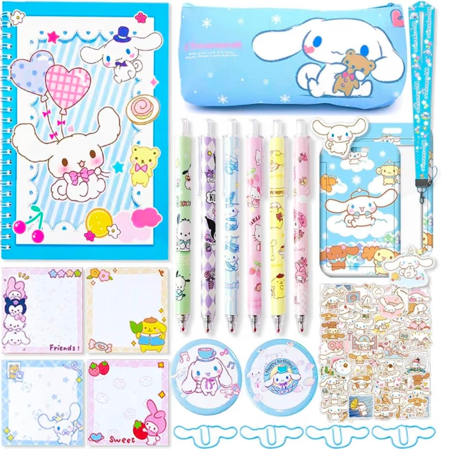 Kawaii Cinnamoroll School Supplies Stationery - Thumbnail 2