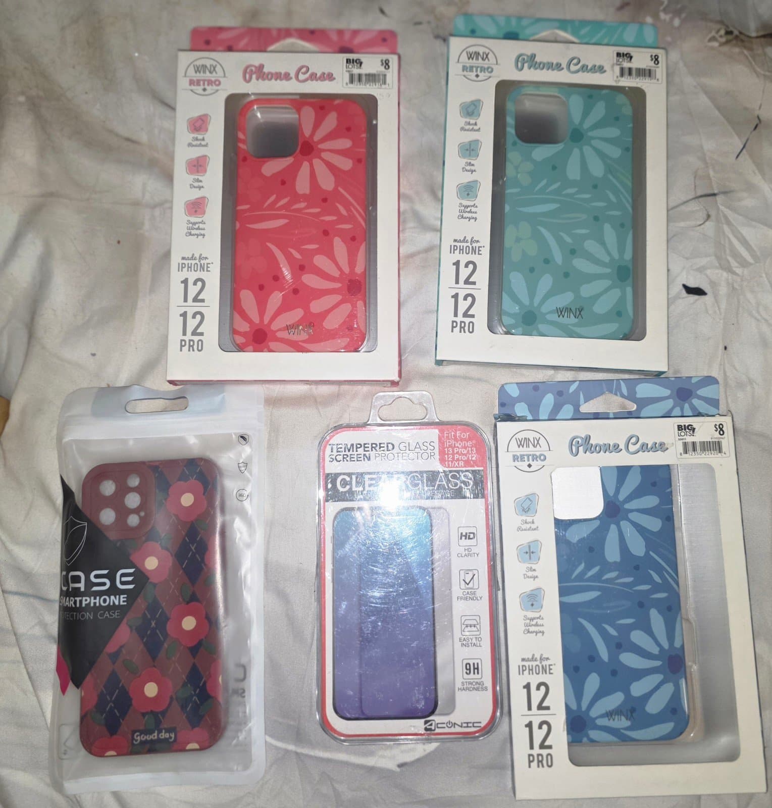 iPhone 12 Pro Case Lot & Screen Protector - Image 1